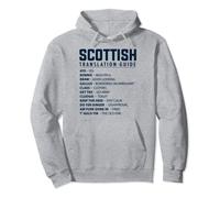 Scottish Slang Translation Guide For Women & Proud Scottish Pullover Hoodie