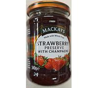 Scottish strawberries and a touch of Champagne 340g