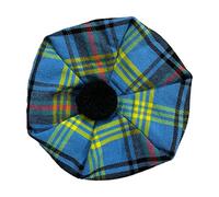 DSS KILTS Scottish Tam O' Shanter Acrylic Tartan Wool Tammy Hat-Kilt Accessory for Men, Bell of The Border Tartan, One Size
