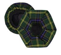 Scottish Tam o' Shanter Hat for Men - Acrylic Wool Flat Bonnet Kilt Cap in Various Tartans (UK, Alpha, One Size, US Army)