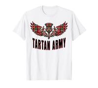 Scottish Tartan Army s Scot's Thistle s Scotland Fan Pride T-Shirt