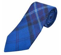 Scottish Tartan Necktie for Men - Various Clan & Check Highland Tartans Designs 100% Acrylic Wool - Perfect for Kilts - Ideal for Kilts & Cultural Events (Scottish Thistle)