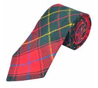 Scottish Tartan Necktie for Men - Various Clan & Check Highland Tartans Designs 100% Acrylic Wool - Perfect for Kilts - Ideal for Kilts & Cultural Events (Burnet)