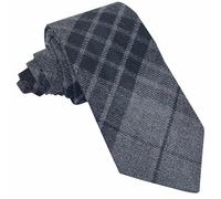 Scottish Tartan Necktie for Men - Various Clan & Check Highland Tartans Designs 100% Acrylic Wool - Perfect for Kilts - Ideal for Kilts & Cultural Events (Grey Watch)
