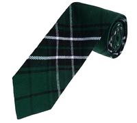 Scottish Tartan Necktie for Men - Various Clan & Check Highland Tartans Designs 100% Acrylic Wool - Perfect for Kilts - Ideal for Kilts & Cultural Events (Maclean of Duart Hunting)