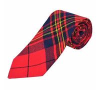Scottish Tartan Necktie for Men - Various Clan & Check Highland Tartans Designs 100% Acrylic Wool - Perfect for Kilts - Ideal for Kilts & Cultural Events