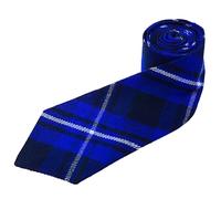 Scottish Tartan Necktie for Men - Various Clan & Check Highland Tartans Designs 100% Acrylic Wool - Perfect for Kilts - Ideal for Kilts & Cultural Events (American Patriot)