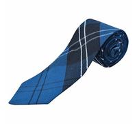 Scottish Tartan Necktie for Men - Various Clan & Check Highland Tartans Designs 100% Acrylic Wool - Perfect for Kilts - Ideal for Kilts & Cultural Events (Ramsay Blue)