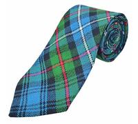 Scottish Tartan Necktie for Men - Various Clan & Check Highland Tartans Designs 100% Acrylic Wool - Perfect for Kilts - Ideal for Kilts & Cultural Events (Robertson Hunting)