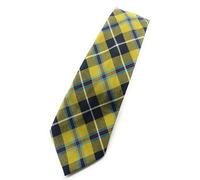 Scottish Tartan Necktie, Traditional Clan Pattern, Made in Scotland, Multiple Tartans Available (Cornish National)