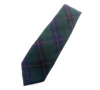 Scottish Tartan Necktie, Traditional Clan Pattern, Made in Scotland, Multiple Tartans Available (Davidson)