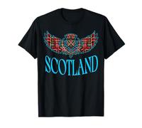 Scottish Tartan s Scot's Thistle s Scotland Fan Pride T-Shirt