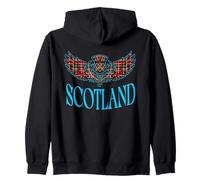 Scottish Tartan s Scot's Thistle s Scotland Fan Pride Zip Hoodie