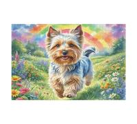 Scottish Terrier 1000 Piece Jigsaw Puzzle for Adults Cute Pet Jigsaw Essential Parent Activity Family Game Vibrant Fun Ideal 1000 PCS