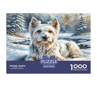 Scottish Terrier 1000 Piece Jigsaw Puzzle For Adults Family Challenge Toys Stress Relief Puzzle Exercise The Memory of The Brain For Adults Gifts 70x50cm/1000pcs
