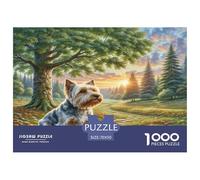 Scottish Terrier 1000 Pieces Jigsaw Puzzles For Adults Family Challenge Toys Stress Relieving Entertainment Exercise The Memory of The Brain for Adults And Kids, Age 12 Years Up 70x50cm/1000pcs