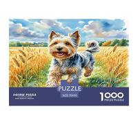 Scottish Terrier 1000 Pieces Premium Jigsaw Age 3+ Cool Collage Effect, Fun Details, Educational, Challenging Puzzle Games 70x50cm/1000pcs