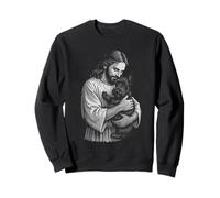 Scottish Terrier And Jesus Christian Faith Dog Lover Sweatshirt