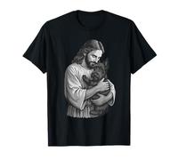 Scottish Terrier And Jesus Christian Faith Dog Lover T-Shirt