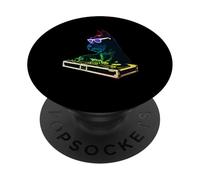 Scottish Terrier DJ Music Party Dog Lover PopSockets Adhesive PopGrip