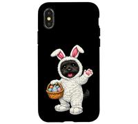 Scottish Terrier Dog As Easter Bunny Funny Cute Boys & Girls Case for iPhone X/XS