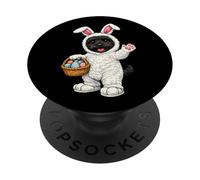 Scottish Terrier Dog As Easter Bunny Funny Cute Boys & Girls PopSockets Adhesive PopGrip