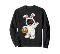 Scottish Terrier Dog As Easter Bunny Funny Cute Boys & Girls Sweatshirt