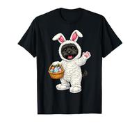 Scottish Terrier Dog As Easter Bunny Funny Cute Boys & Girls T-Shirt