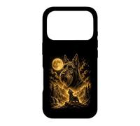 Scottish Terrier Howling To The Moon Wilderness Case for iPhone 17 Pro