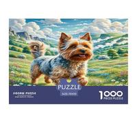Scottish Terrier Jigsaw Puzzle 1000 Pieces for Adults Challenging Puzzles for The Whole for Women Home Decoration 100% Recvcled Cardboard 70x50cm/1000pcs
