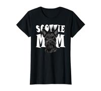 Scottish Terrier Mom Cute Scottie Dog Mother's Day Women's T-Shirt