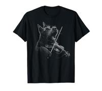 Scottish Terrier Playing Violin Violinist Dog Lover T-Shirt