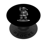 Scottish Terrier Rock Music Christmas Dog Lover PopSockets Adhesive PopGrip