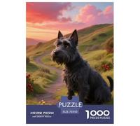 Scottish Terrier1000 Piece Jigsaw Puzzles for Adults Family Game Cute PetFun And Challenging Home Decors Great Gift Idea70x50cm/1000pcs