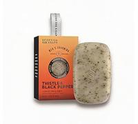 Scottish Thistle And Black Pepper Gents Body Scrub Bar 150g