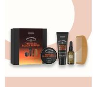 Scottish Thistle & Black Pepper Gents Complete Beard Care Kit