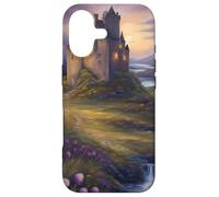 Scottish Thistle Castle landscape, Medieval Castle Highlands Case for iPhone 17