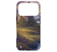 Scottish Thistle Castle landscape, Medieval Castle Highlands Case for iPhone 17 Pro