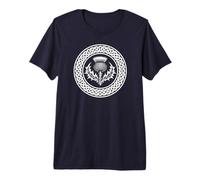 Scottish Thistle Celtic Knot Premium T-Shirt