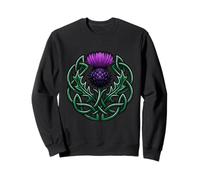Scottish Thistle Celtic Knot Scotland National Flower Sweatshirt
