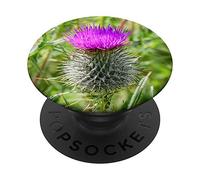 Scottish Thistle From Beautiful Kintyre Photograph PopSockets PopGrip: Swappable Grip for Phones & Tablets