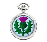 Scottish Thistle Full Hunter Pocket Watch