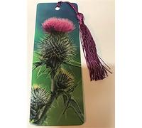 Scottish Thistle Lenticular Bookmark Ruler
