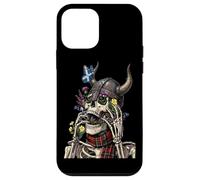 Scottish Thistle Viking Skull Heritage Art Case for iPhone 12 mini