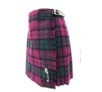 Scottish Traditional Girls Kilt Made in Scotland - Tartan Check Pleated Kilt - Comfortable Tartan Material - Adjustable Belt - Lindsay - 2 to 14 Years (11/12 Years)
