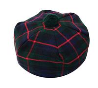 Scottish Traditional Tam o' Shatner Acrylic Wool Tammy Hat Pom Pom One Size Various Tartans Beret Balmoral Flat Kilt Bonnet (Murray of Athol Tartan)