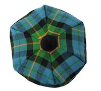 Scottish Traditional Tam o' Shatner Acrylic Wool Tammy Hat Pom Pom One Size Various Tartans Beret Balmoral Flat Kilt Bonnet (Ancient Gunn Tartan)