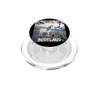 Scottish Unicorn Graphic with Nice Scotland Nature PopSockets PopGrip for MagSafe