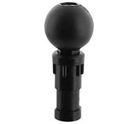 Scotty 1-1/2" Ball w/Post Mount, Black