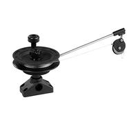 Scotty #1073DP Laketroller Manual Downrigger, Post Mount, Display Packed BLACK, Small